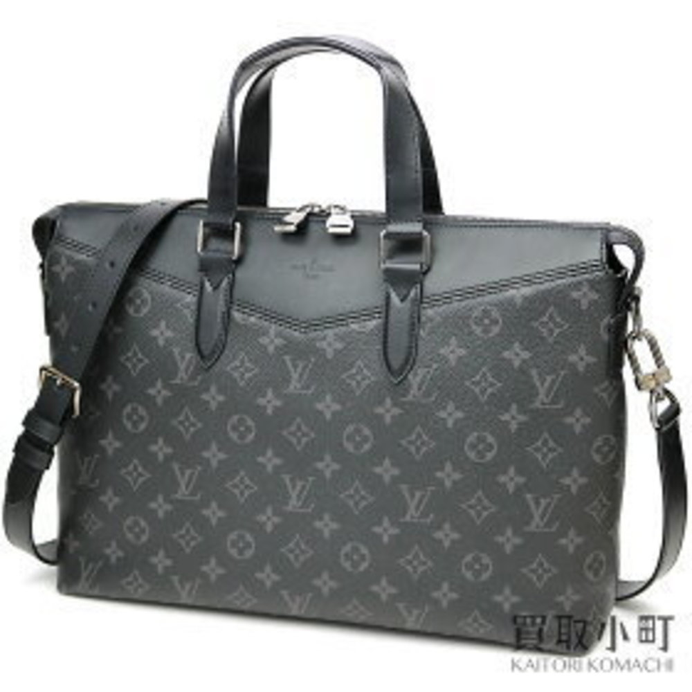 Louis Vuitton Briefcase Explorer Eclipse Black Ba… - image 1